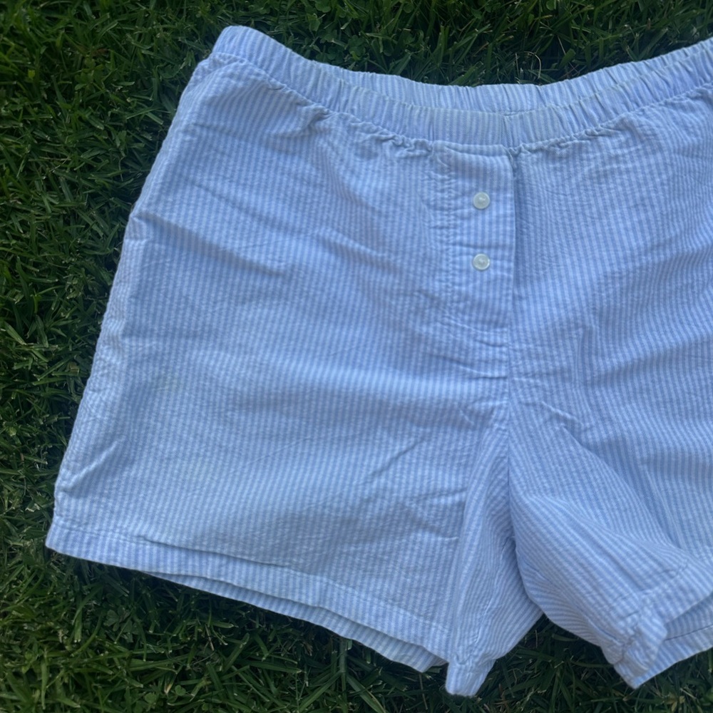 Brandy Melville Striped Boxer Shorts